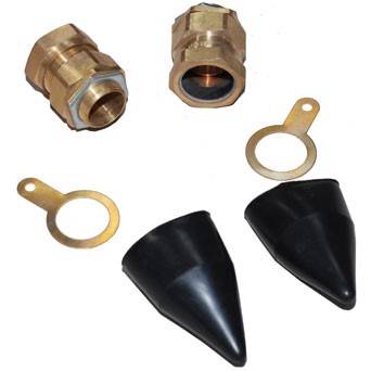 XT20  BRAIDED CABLE GLAND PACKS (2 PER PACK)       